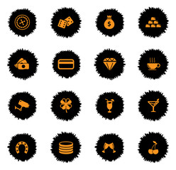 Casino simply icons