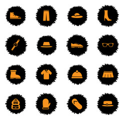 Clothes simply icons