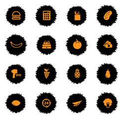 Grocery simply icons