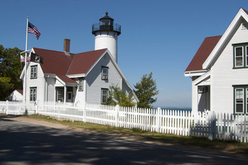 Keeper Buildings at West Chop Lighthouse