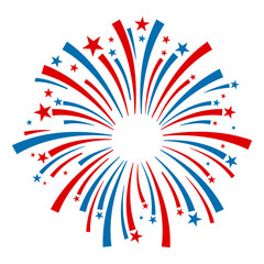 Fireworks vector icon