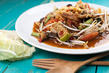 green papaya salad