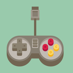 Flat joystick icon