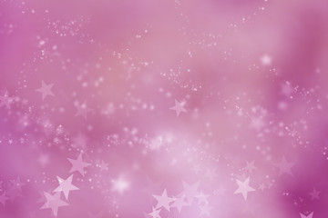 Pink Background Lights. Defocused