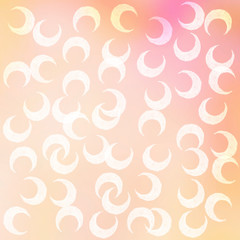 little triangles on white background - illustration - digital gift paper