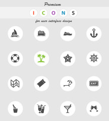 Cruise simply icons