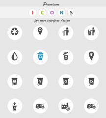 Garbage simply icons