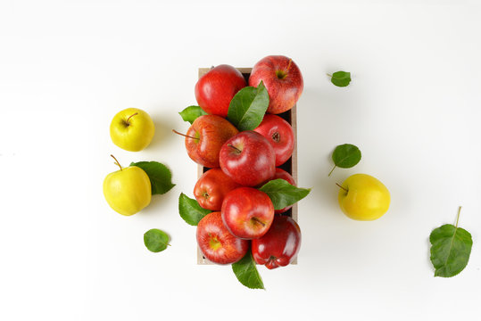 box of apples