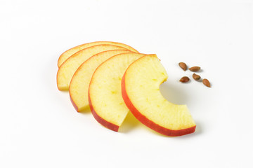 thin apple slices