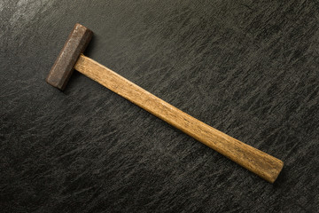 古い金槌　 Japanese old hammer