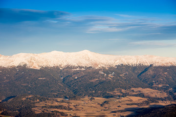 Fototapeta na wymiar Winter landscape in Austria