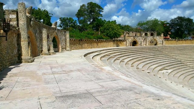 Altos de chavon amphitheatre, at casa de campo, in la romana, domenican republic