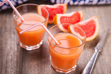 juice from grapefruit