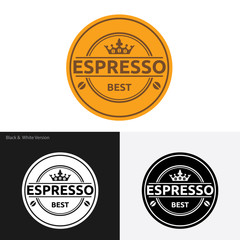 Coffee shop logo,restaurant logo,bistro logo,canteen logo,cafe logo,vector logo template 