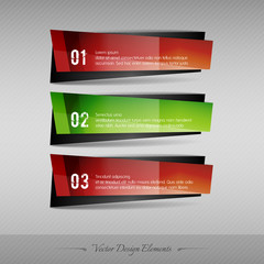 Business stickers on the gray background for infographics webdes