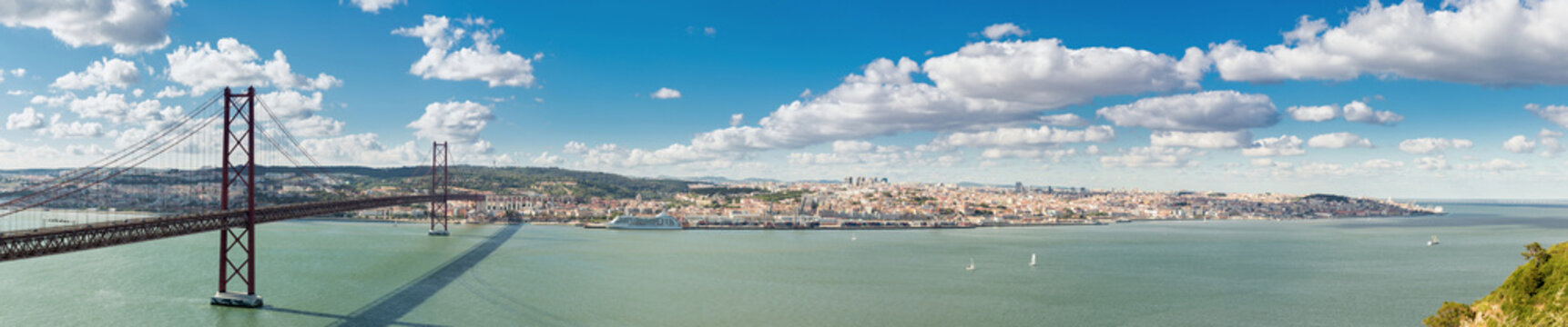 Panorama Lisbon Bridge
