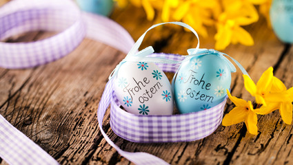 Fototapeta premium Frohe Ostern