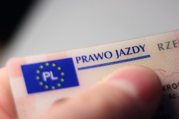 Polskie prawo jazdy - obrazy, fototapety, plakaty