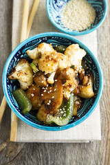 Vegetable stir fry with mushrooms