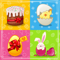 characters card characters card  Easter
