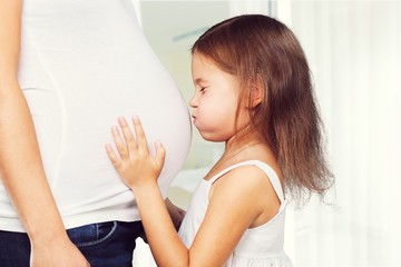Naklejka premium Human Pregnancy.