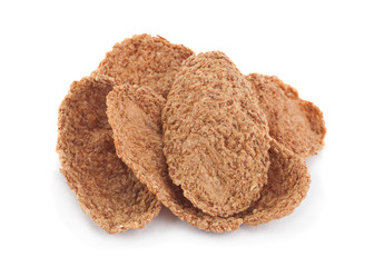 Buckwheat-wheat flakes snack