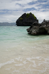 Obraz premium Philippines. Palawan. Tropical island and eco-tourism. 