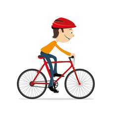 Obraz premium Cyclist.