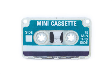 Cassette isolated on white