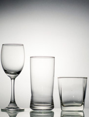 empty glass types