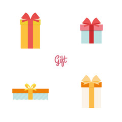 Cute present objects