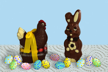 figuras de chocolate