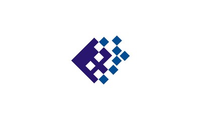  abstract square tecnology logo