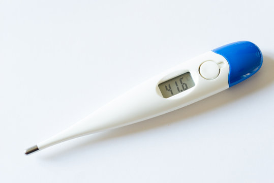 Detail of a thermometer