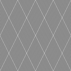 Striped diamonds pattern.