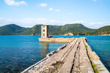 katashima navy ruins,nagasaki,japan