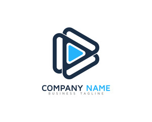 Video Loop Logo Design Template