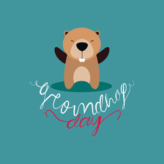 Groudhog day background