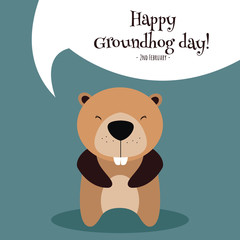 Groudhog day background