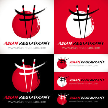 logo restaurant asiatique japonais