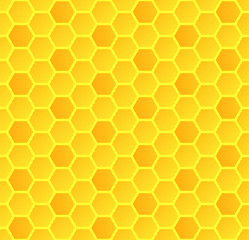 Seamless honeycomb pattern.