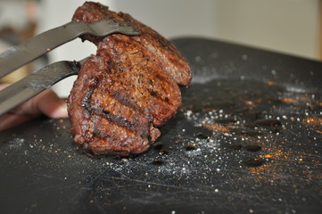 Steak am Grill