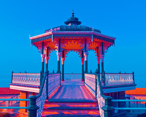 Brighton bandstand.