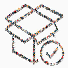 people  transportation package icon