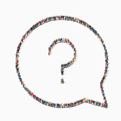 people  shape bubble chat icon