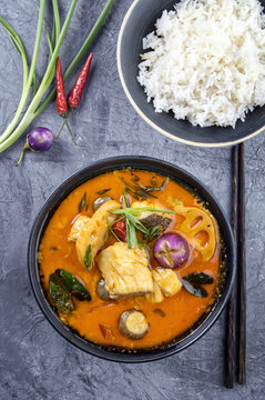 Thai Fisch Suppe
