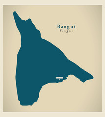 Modern Map - Bangui CF