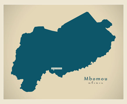 Modern Map - Mbomou CF