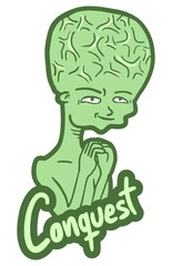 Conquest brain alien