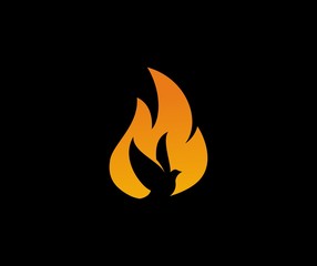 Fire dove logo